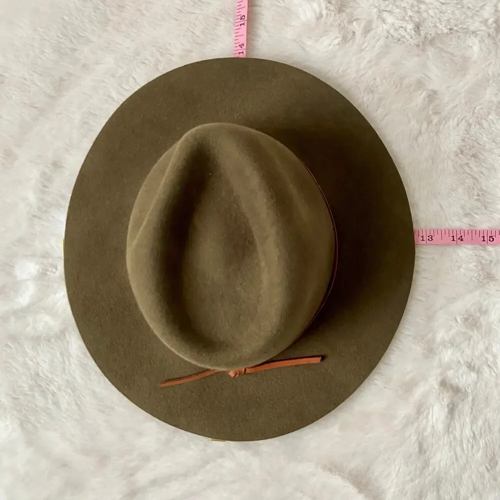 Brixton Wesley Wool Fedora Hat